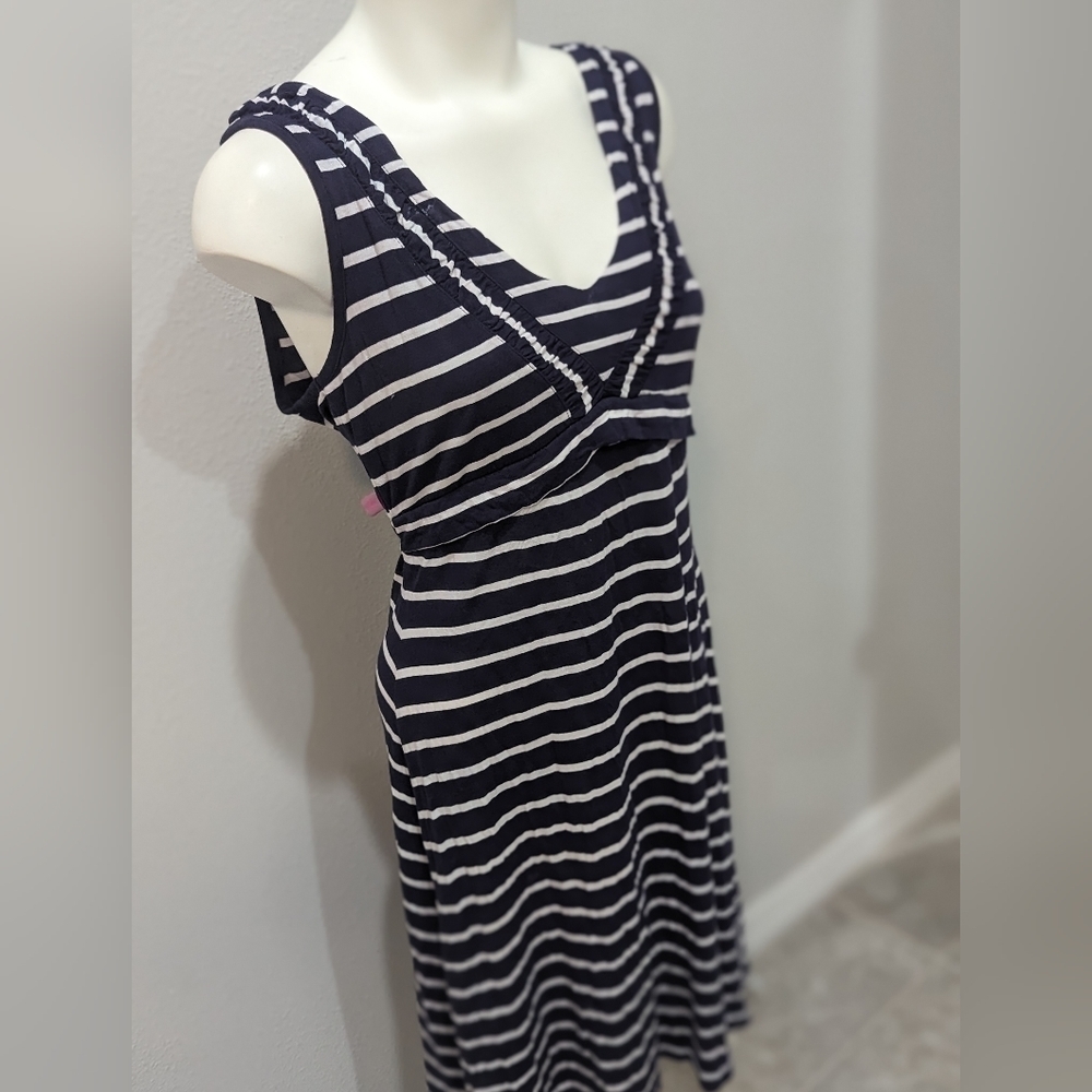 Fat Face black and white sleeveless dress, sz 14 - Picture 2 of 6
